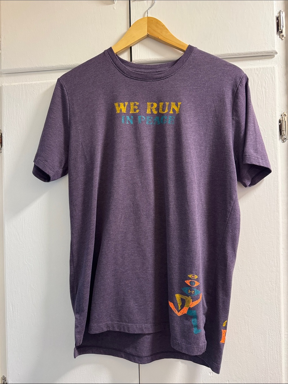 Under Armour Fitted Graphic Tee We Run In Peace